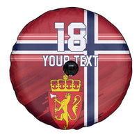Custom Norway Football Spare Tire Cover Norges Herrelandslag i Fotball