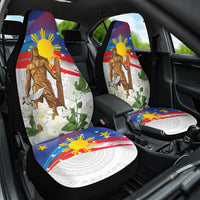 Philippines Flag Day Car Seat Cover Lapu-Lapu Warrior Heritage Art