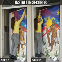 Philippines Flag Day Door Cover Lapu-Lapu Warrior Heritage Art