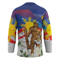 Philippines Flag Day Hockey Jersey Lapu-Lapu Warrior Heritage Art
