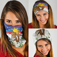 Philippines Flag Day Neck Gaiter Lapu-Lapu Warrior Heritage Art