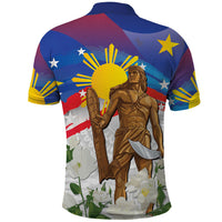 Philippines Flag Day Polo Shirt Lapu-Lapu Warrior Heritage Art