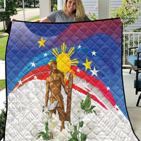 Philippines Flag Day Quilt Lapu-Lapu Warrior Heritage Art