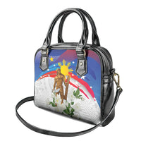 Philippines Flag Day Shoulder Handbag Lapu-Lapu Warrior Heritage Art