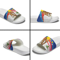 Philippines Flag Day Slide Sandals Lapu-Lapu Warrior Heritage Art