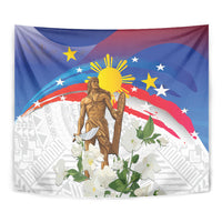 Philippines Flag Day Tapestry Lapu-Lapu Warrior Heritage Art