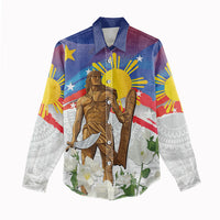 Philippines Flag Day Women Casual Shirt Lapu-Lapu Warrior Heritage Art
