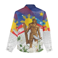 Philippines Flag Day Women Casual Shirt Lapu-Lapu Warrior Heritage Art
