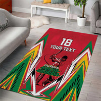 Custom Guyana Cricket Spirit Area Rug Amazon Warriors Inspired - Wonder Print Shop