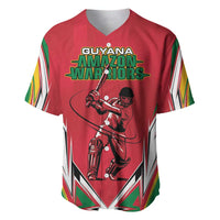 Custom Guyana Cricket Spirit Baseball Jersey Amazon Warriors Inspired - Wonder Print Shop