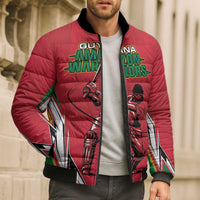 Custom Guyana Cricket Spirit Bomber Puffer Jacket Amazon Warriors Inspired - Wonder Print Shop