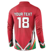 Custom Guyana Cricket Spirit Button Sweatshirt Amazon Warriors Inspired - Wonder Print Shop