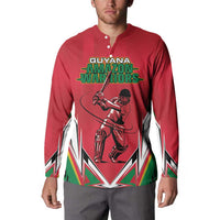 Custom Guyana Cricket Spirit Button Sweatshirt Amazon Warriors Inspired - Wonder Print Shop
