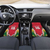 Custom Guyana Cricket Spirit Car Mats Amazon Warriors Inspired - Wonder Print Shop