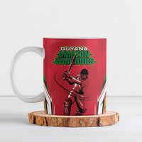 Custom Guyana Cricket Spirit Ceramic Mug Amazon Warriors Inspired - Wonder Print Shop