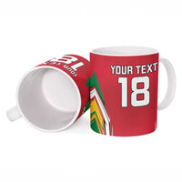 Custom Guyana Cricket Spirit Ceramic Mug Amazon Warriors Inspired - Wonder Print Shop