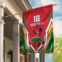 Custom Guyana Cricket Spirit Garden Flag Amazon Warriors Inspired - Wonder Print Shop