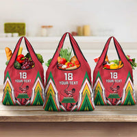 Custom Guyana Cricket Spirit Grocery Bag Amazon Warriors Inspired - Wonder Print Shop
