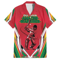 Custom Guyana Cricket Spirit Hawaiian Shirt Amazon Warriors Inspired - Wonder Print Shop