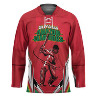 Custom Guyana Cricket Spirit Hockey Jersey Amazon Warriors Inspired - Wonder Print Shop