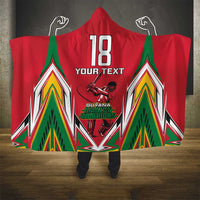 Custom Guyana Cricket Spirit Hooded Blanket Amazon Warriors Inspired - Wonder Print Shop