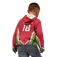 Custom Guyana Cricket Spirit Kid Hoodie Amazon Warriors Inspired - Wonder Print Shop