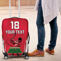 Custom Guyana Cricket Spirit Luggage Cover Amazon Warriors Inspired - Wonder Print Shop