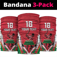 Custom Guyana Cricket Spirit Neck Gaiter Amazon Warriors Inspired - Wonder Print Shop