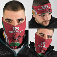 Custom Guyana Cricket Spirit Neck Gaiter Amazon Warriors Inspired - Wonder Print Shop