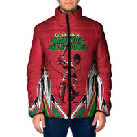 Custom Guyana Cricket Spirit Padded Jacket Amazon Warriors Inspired - Wonder Print Shop