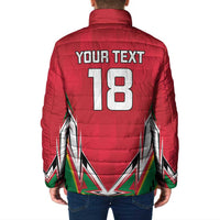 Custom Guyana Cricket Spirit Padded Jacket Amazon Warriors Inspired - Wonder Print Shop