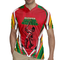 Custom Guyana Cricket Spirit Rugby Jersey Amazon Warriors Inspired - Wonder Print Shop