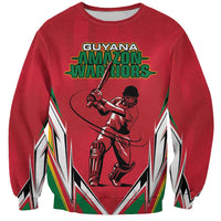 Custom Guyana Cricket Spirit Sweatshirt Amazon Warriors Inspired - Wonder Print Shop