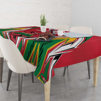 Custom Guyana Cricket Spirit Tablecloth Amazon Warriors Inspired - Wonder Print Shop