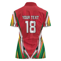 Custom Guyana Cricket Spirit Women Polo Shirt Amazon Warriors Inspired - Wonder Print Shop
