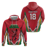 Custom Guyana Cricket Spirit Zip Hoodie Amazon Warriors Inspired - Wonder Print Shop