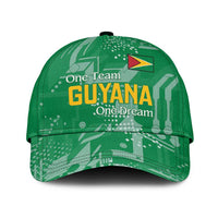 Guyana Football Classic Cap One Team One Game Green Version - Wonder Print Shop