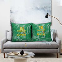 Custom Guyana Football Pillow Cover One Team One Game Green Version - Wonder Print Shop