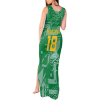 Custom Guyana Football Tank Maxi Dress One Team One Game Green Version - Wonder Print Shop
