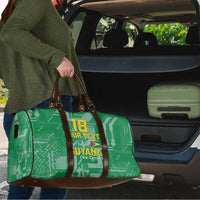 Custom Guyana Football Travel Bag One Team One Game Green Version - Wonder Print Shop