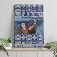 Finland Joulupukki Christmas Canvas Wall Art Mythology Hannunvaakuna - Wonder Print Shop