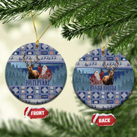 Finland Joulupukki Christmas Ceramic Ornament Mythology Hannunvaakuna - Wonder Print Shop