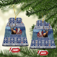 Finland Joulupukki Christmas Ceramic Ornament Mythology Hannunvaakuna - Wonder Print Shop