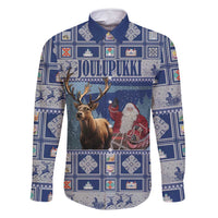 Finland Joulupukki Christmas Family Matching Summer Maxi Dress and Hawaiian Shirt Mythology Hannunvaakuna - Wonder Print Shop