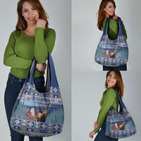 Finland Joulupukki Christmas Grocery Bag Mythology Hannunvaakuna