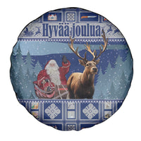 Finland Joulupukki Christmas Spare Tire Cover Mythology Hannunvaakuna - Wonder Print Shop