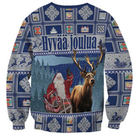 Finland Joulupukki Christmas Sweatshirt Mythology Hannunvaakuna - Wonder Print Shop