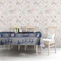 Finland Joulupukki Christmas Tablecloth Mythology Hannunvaakuna - Wonder Print Shop