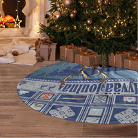 Finland Joulupukki Christmas Tree Skirt Mythology Hannunvaakuna - Wonder Print Shop