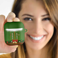 Christmas Costume Elf AirPods Case Santa Little Helper Green - Wonder Print Shop